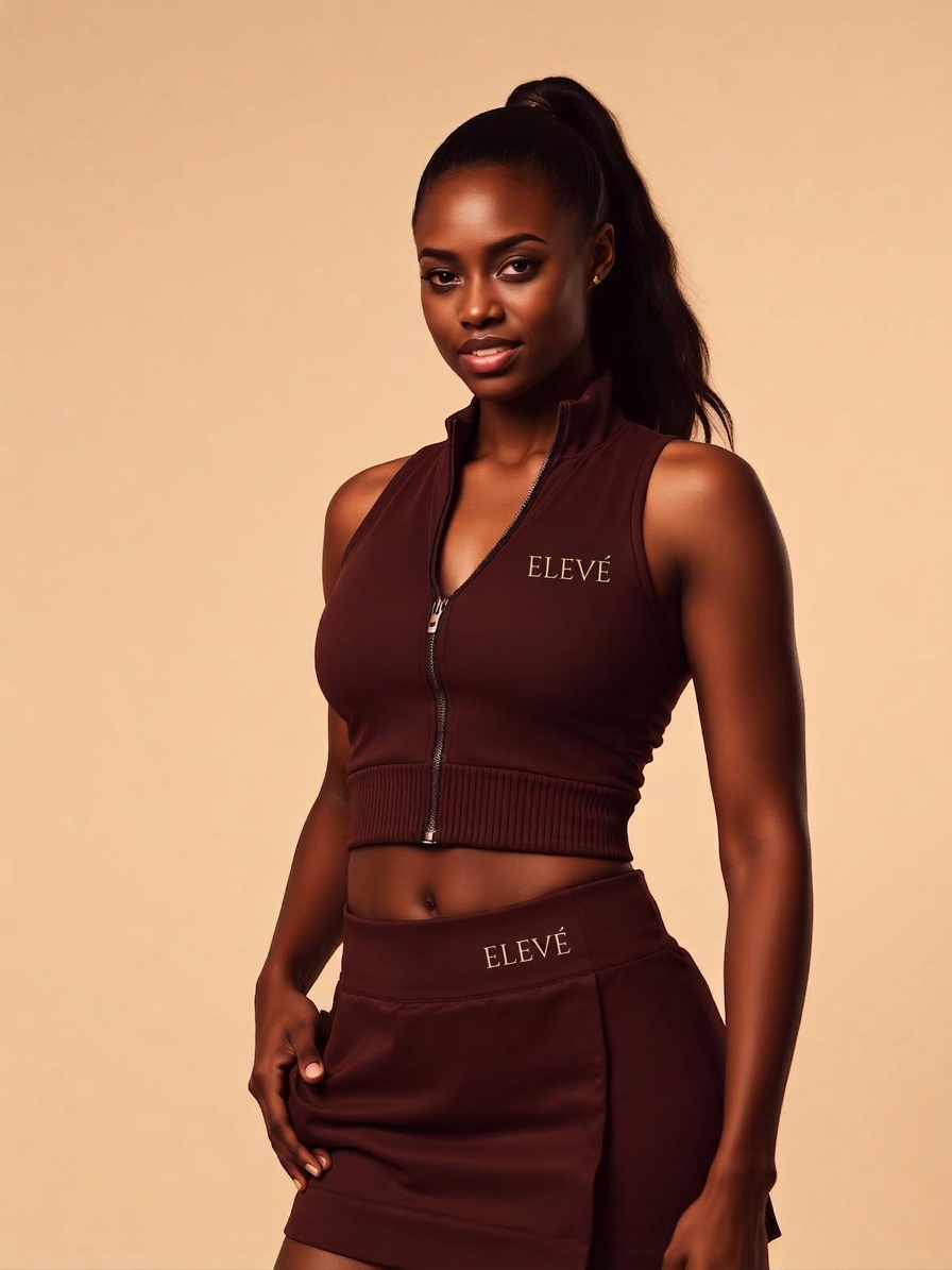 Mocha brown set